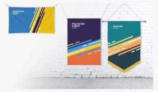 Cloth/fabric Banners - Graphic Design #7882782