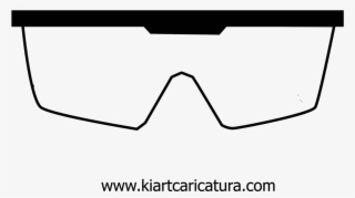 Oculos De Segurança Em Desenho Com Fundo Transparente - Line Art #7883331