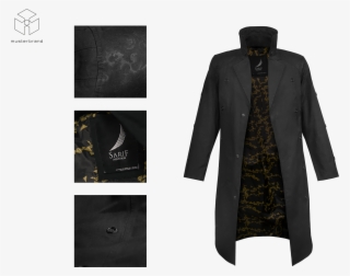 Jensens Coatb Pngadam Jensen Coat Replica - Adam Jensen Coat Musterbrand #7883552