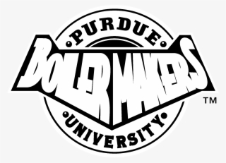 Purdue University Boilermakers Logo Black And White - Purdue Football Purdue Boilermakers Logo #7884555