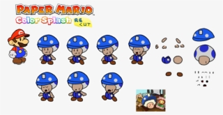 Prelude To The Recolored Paper Tale - Paper Mario: Color Splash #7886104