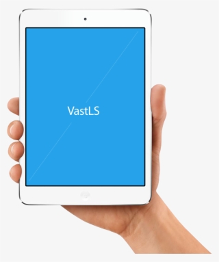 Ipad Mini In Hand - Lg Ipad #7886256