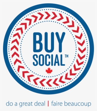 Buy Social Canada Logo Red - Buy Social #7886257