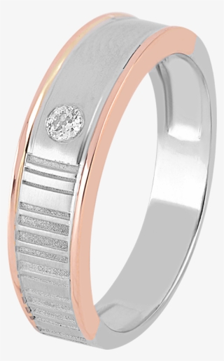 Barcode Platinum Ring For Him #7886546