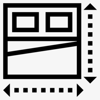 Bed Size Icon - Finance Symbol #7886622