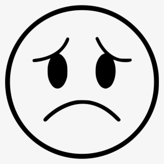 Png File - Sad Icon #7886688