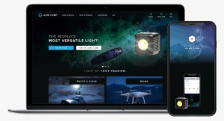 Mobile Responsive Shopify Theme For Lumecube - Iphone #7886839