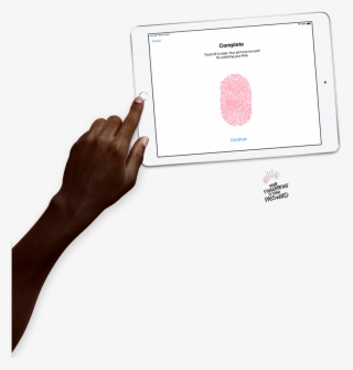 Unlock Securely With Touch Id - Hand #7887265