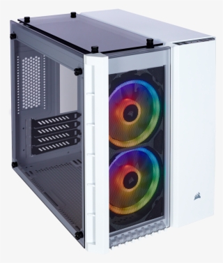 Corsair Crystal Series 280x Rgb Micro Atx Case - Corsair Crystal 280x Rgb Weiß #7887570
