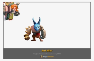 Dark Killer Character - Clash Of Clans #7887657