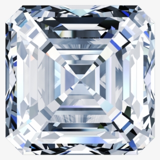 Asscher - Asscher Cut Diamond Transparent #7888406