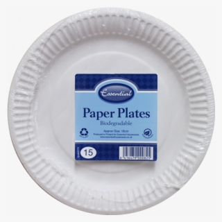Paper Plates White 18cm 15's - Plate #7888408