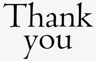 Thank You Png, Download Png Image With Transparent - John Varvatos #7888644