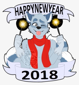 Happy New Year 1 - Cartoon #7888977