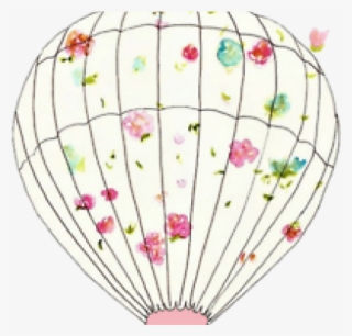 Drawn Hot Air Balloon Transparent Tumblr - Hot Air Balloon Transparent #7890434