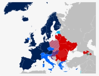 Same-sex Marriage Map Europe Detailed - Literacy In Europe Map #7890944