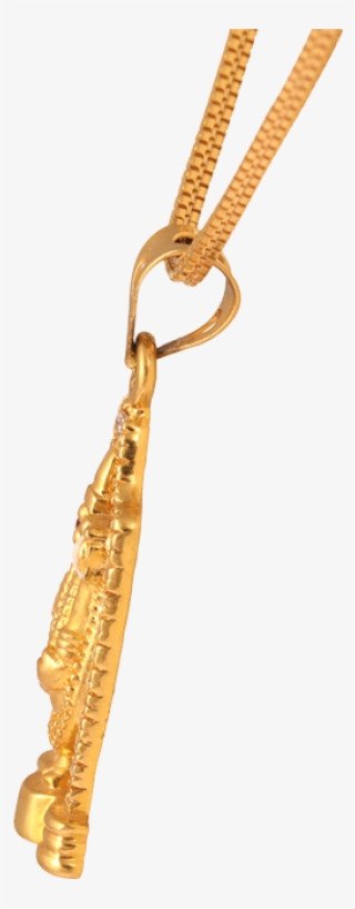 Gold Embossed Tirupati Balaji Pendant - Pendant #7890984