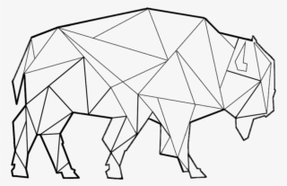 Final Buffalo Png - Line Art #7891224