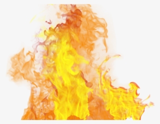 Flame Clipart Realistic Fire Flame - Transparent Background Flame Fire Png #7892660