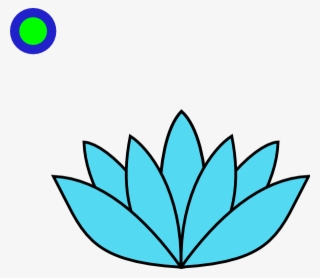 Lotus Flower Easy Drawing #7893590