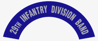 Us Army 29th Inf Div Band Tab - Circle #7893732