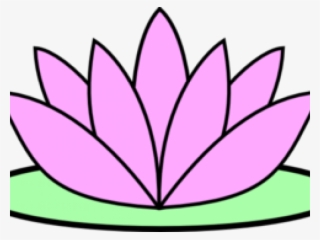 Lotus Clipart - Lotus Flower Easy Drawing #7893745