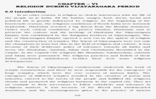 Chapter Vi Religion During Vijayanagara - Document #7893844