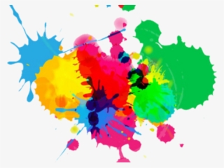 Colouful Clipart Color Splash - Colours On White Background #7895194