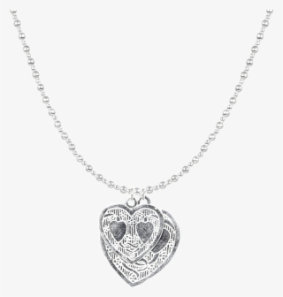 Clipart Black And White Library Necklace Indian Pink - Locket #7895436