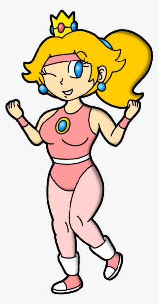 Aerobics Peach By Polishedbrain - Aerobics Princess Peach #7895646