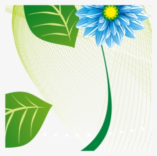 Decorative Leaf Png Image - African Daisy #7897592