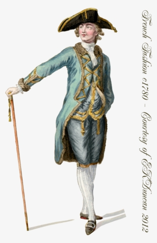 Late 18th Century French Fashions For Men - Male 1700s French Fashion #7897742