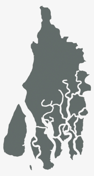 Mathurapur Map - Silhouette #7899234