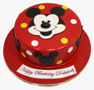 Mickey Mouse Cake - Mickey Mouse Design Cake For Boy #7899607