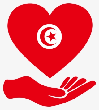 Download Love Tunisia Flag Svg Eps Png Psd Ai Vector - Tunisia Flag #7899740