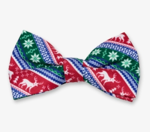 X-mas Bow Tie Red/green/blue - Transparent Bowtie Green Png #790046