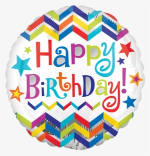 Happy Birthday On Balloon Png - Happy Birthday Foil Balloon #790047