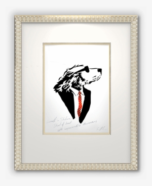 This Artwork Is Available As A Limited Edition Giclee - Dog #790264