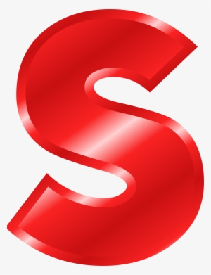 Effect Letters Alphabet Red Svg Download - Letter S In Red #790629