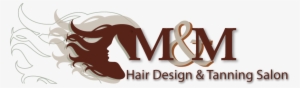 M&m Hair Design - Salon Logo Design Png #790733