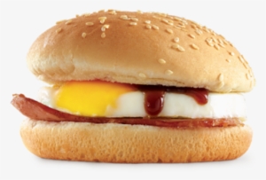 Bacon & Egg Burger - Egg Burger Png #791463