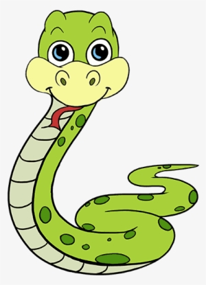 Clip Black And White Download How To Draw A Snake Easy - Dibujo De Una Serpiente #791527