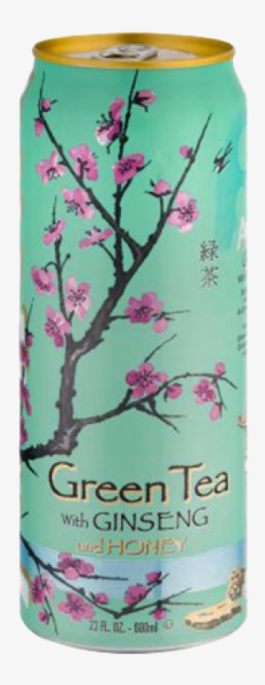 Arizona Green Tea Png - Arizona Green Tea With Ginseng & Honey #792212
