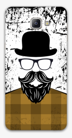 Beard With Cap Samsung A9 Mobile Case - Mobile Phone #792363