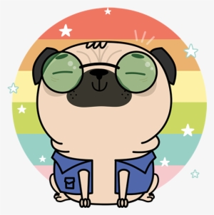 Pug Life Iv - Pug Emoji #792386