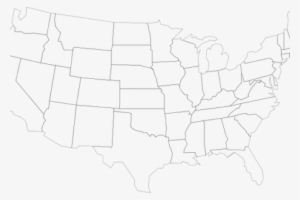 Clip Freeuse Library Us Map Outline K Pictures Full - Topography #792767