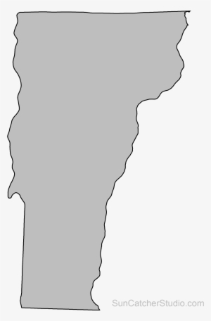 Pin By Donna Davis On States/patterns - Vermont State Shape #792790