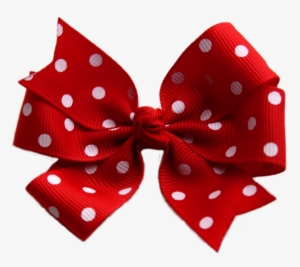 Free Download Polka Dots Bow Png Clipart Bow Tie Polka - Red And White Bow #792960