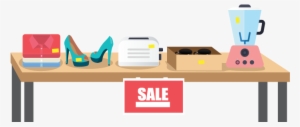 Garage Sale Png - Yard Sale Table Clip Art #793482