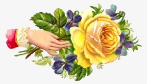 Welcome Hands With Flowers #793902